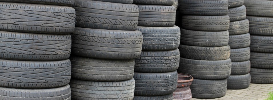 tire inventory outdoors